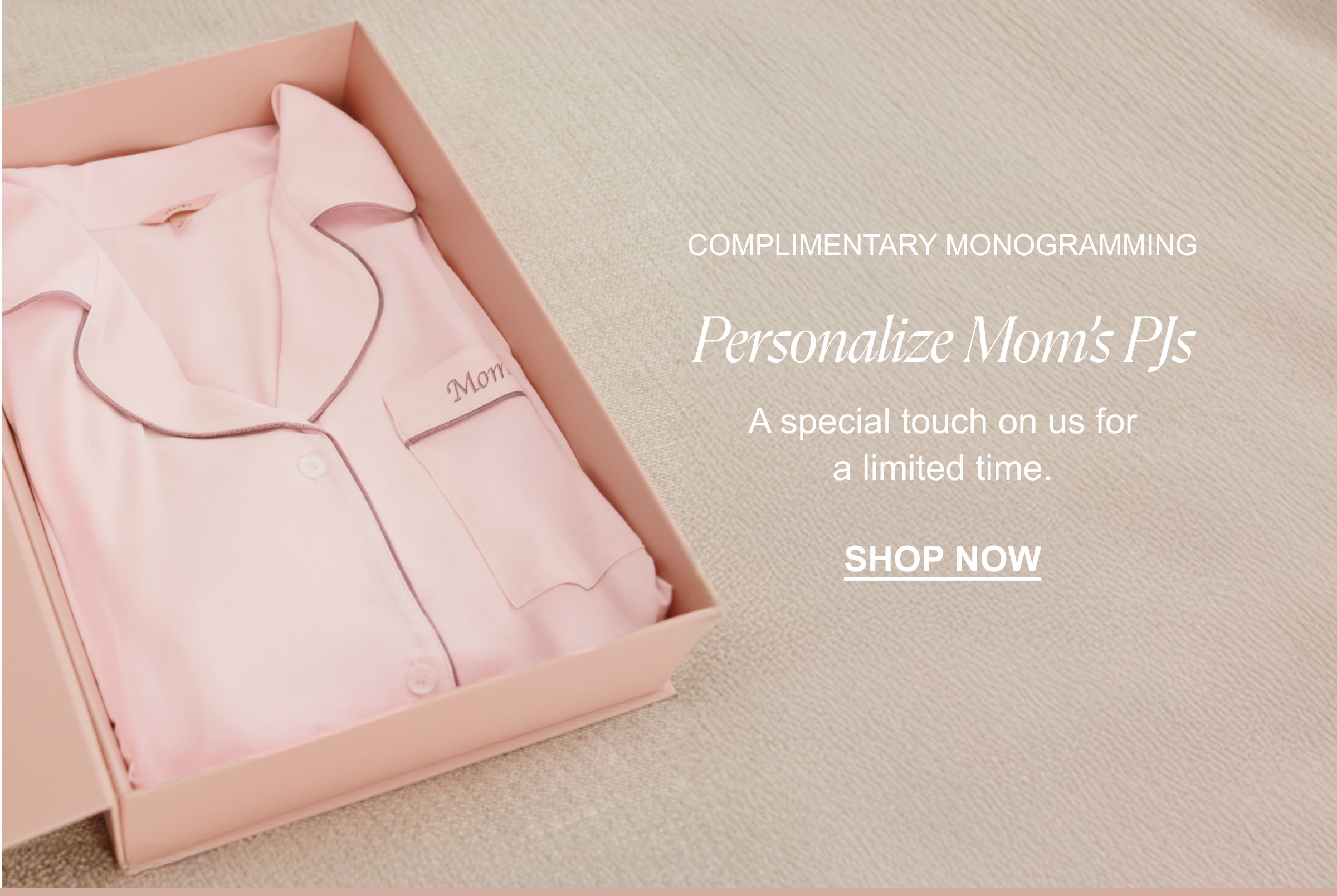 Complimentary Monogramming