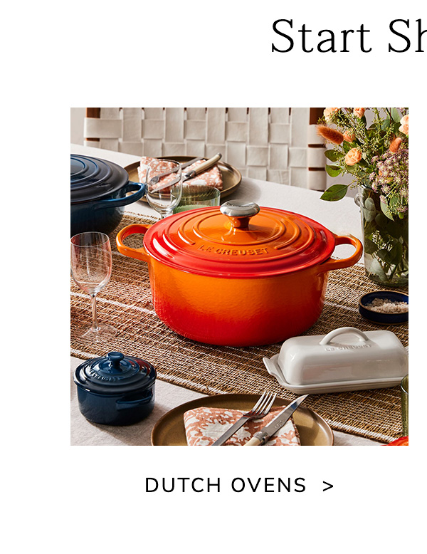 START SHOPPING: Dutch Ovens