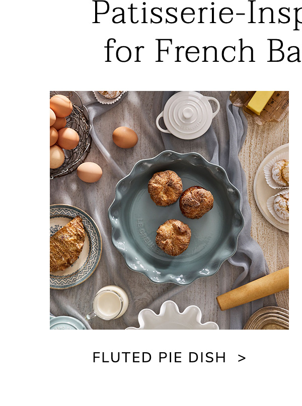 Patisserie-Inspired Favorites for French Baking at Home: Fluted Pie Dish - BUY NOW
