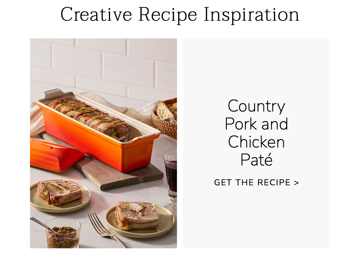 Creative Recipe Inspiration: Country Pork and Chicken Paté - GET THE RECIPE