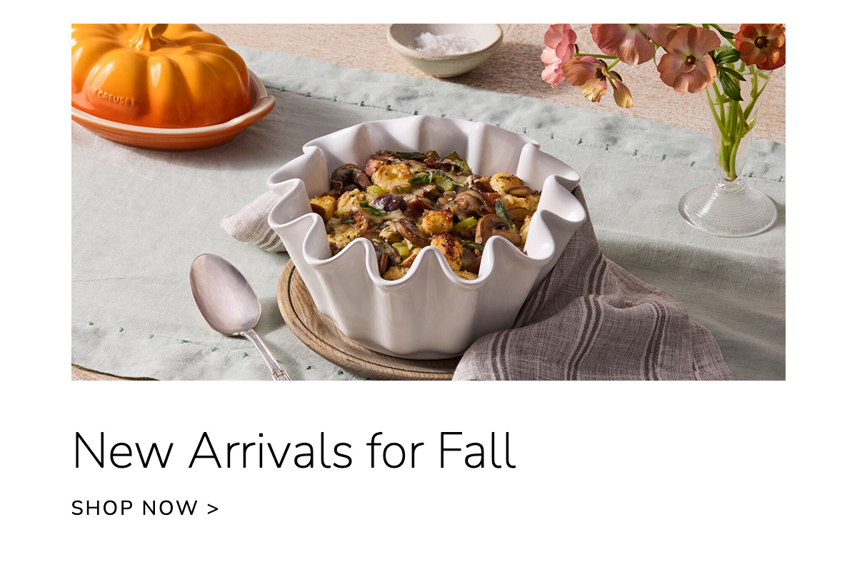 New Arrivals for Fall - SHOP NOW