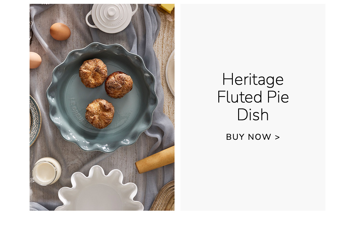 Heritage Fluted Pie Dish - BUY NOW