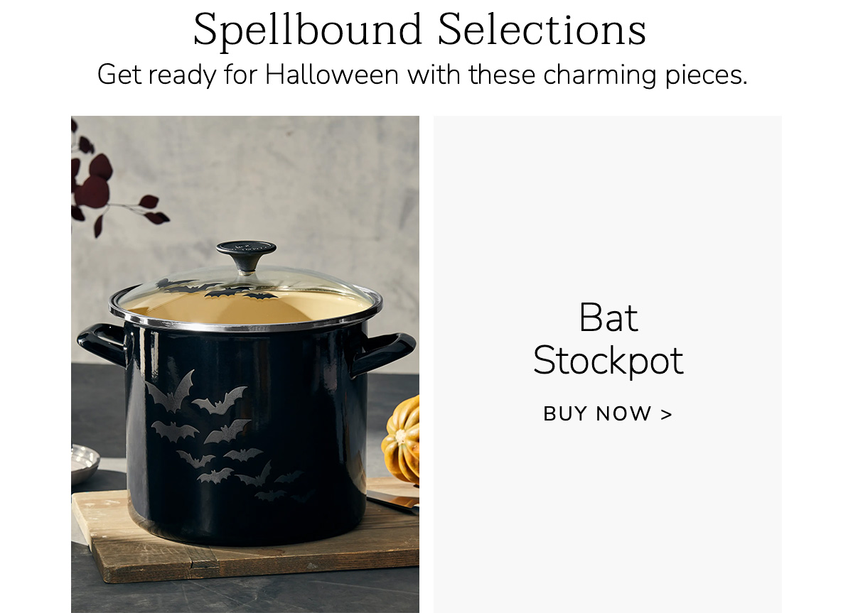 Spellbound Selections: Get ready for Halloween with these charming pieces - Bat Stockpot - BUY NOW