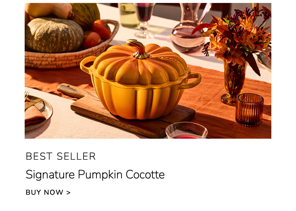 BEST SELLER: Signature Pumpkin Cocotte - BUY NOW