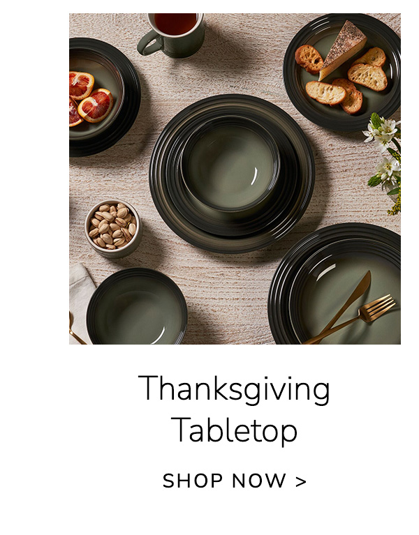 Thanksgiving Tabletop - SHOP NOW