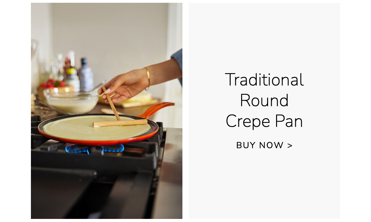 Traditional Round Crepe Pan - BUY NOW