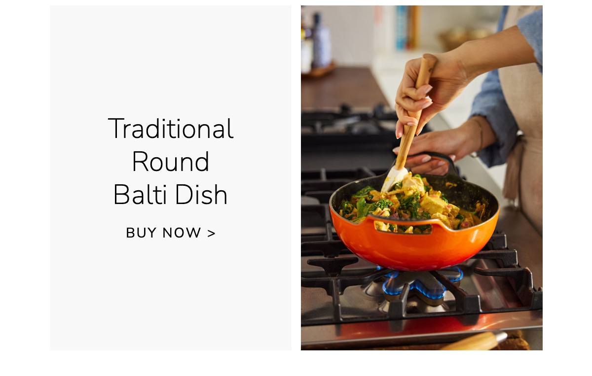 Traditional Round Balti Dish - BUY NOW