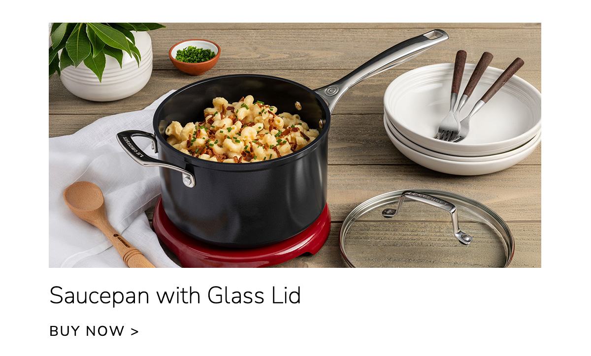 Saucepan with Glass Lid - BUY NOW