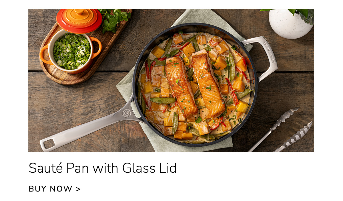 Sauté Pan with Glass Lid - BUY NOW