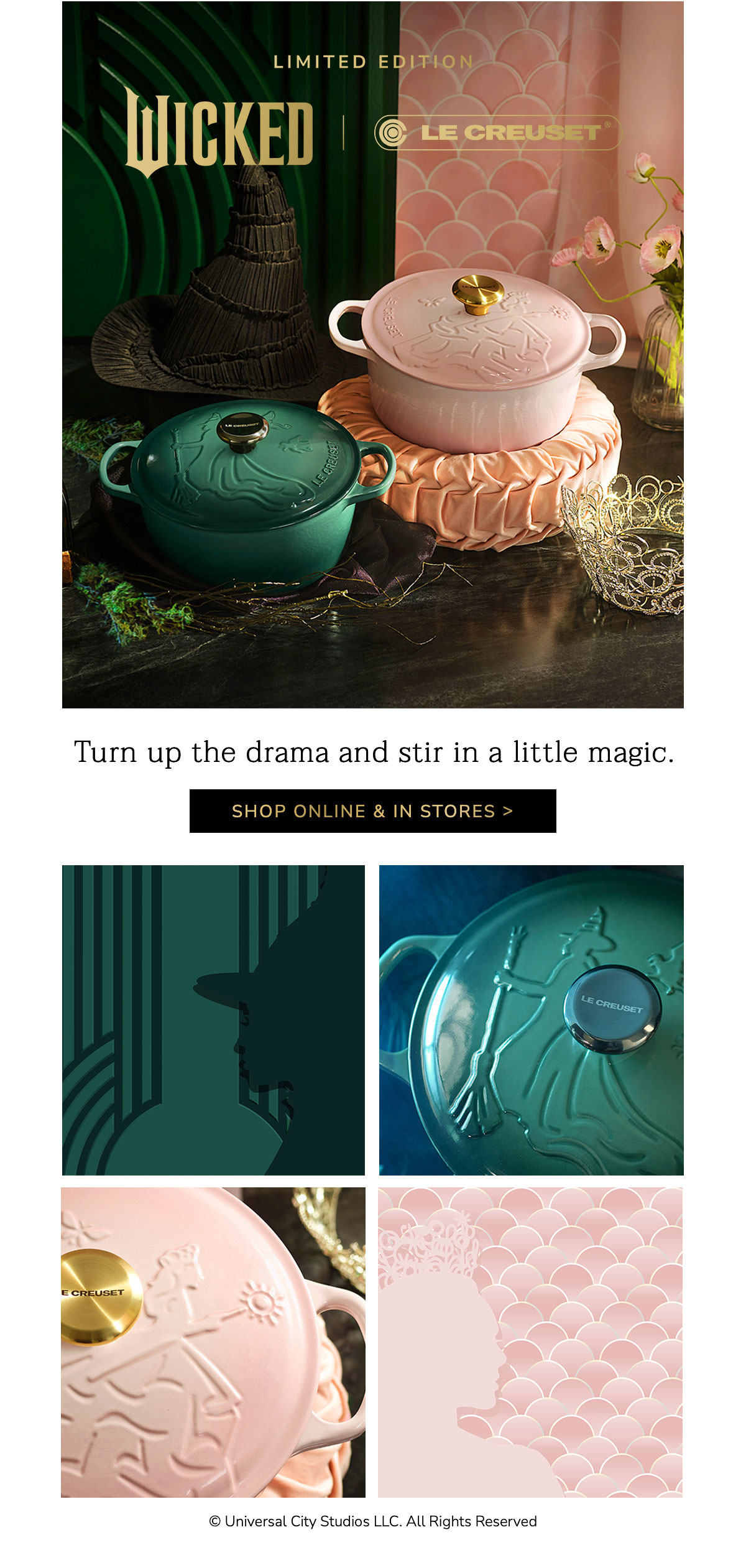 LIMITED EDITION: Wicked | Le Creuset - Turn up the drama and stir in a little magic. SHOP ONLINE AND IN STORES