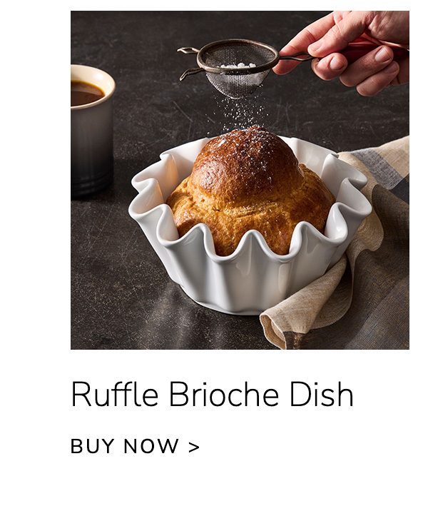 Ruffle Brioche Dish - BUY NOW