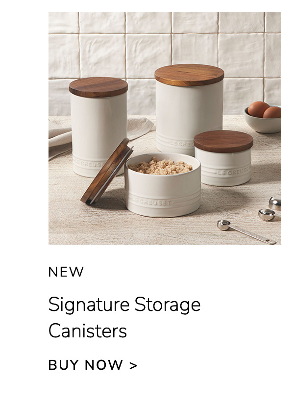 NEW Signature Storage Canisters - BUY NOW