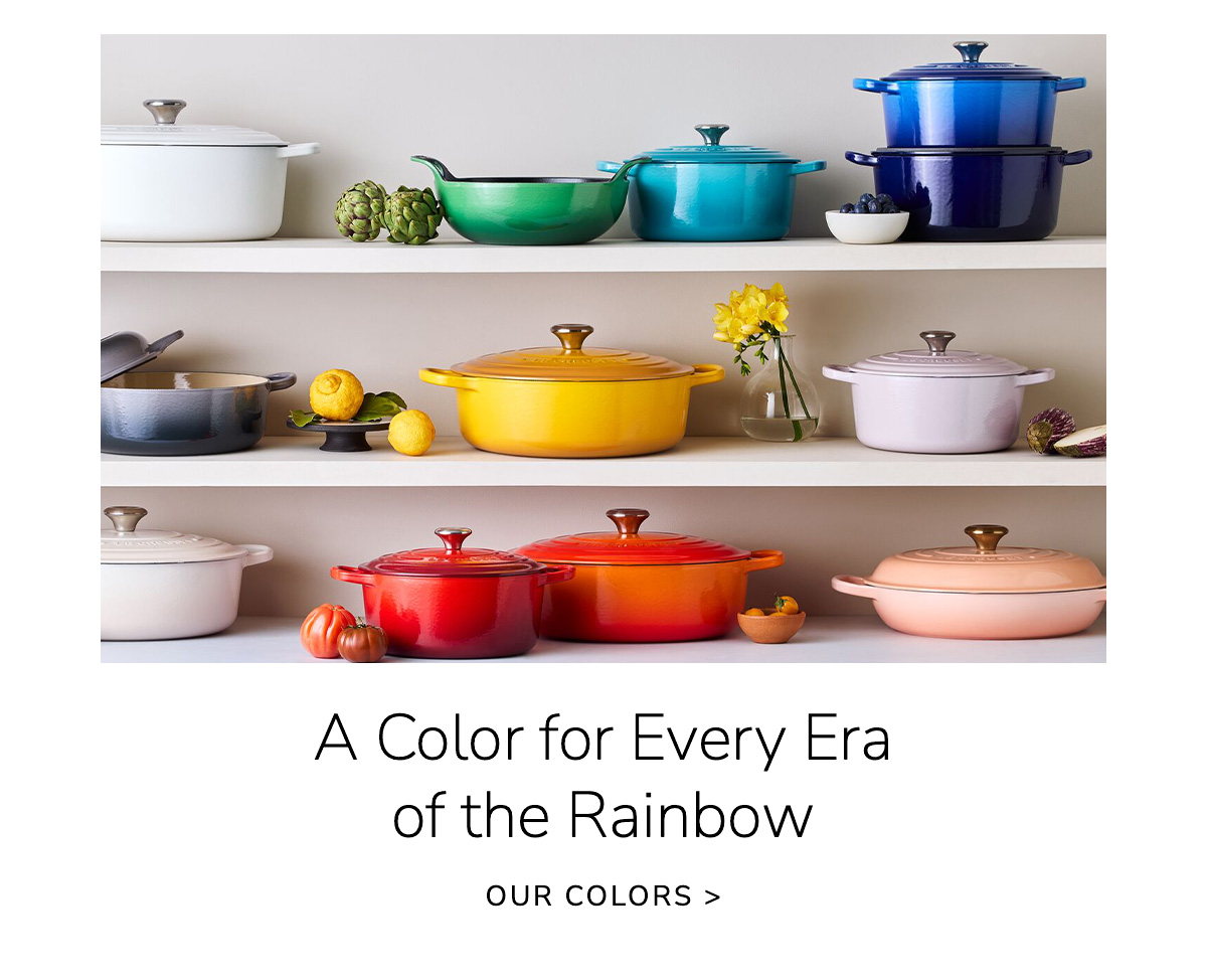 A Color for Every Era of the Rainbow - OUR COLORS