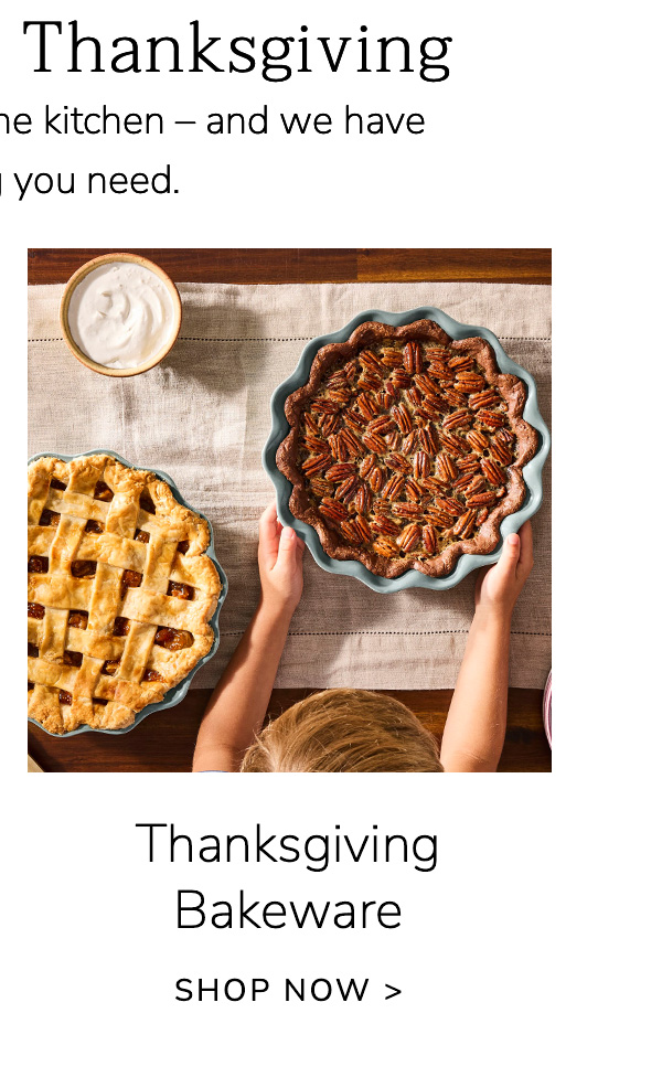 Thanksgiving Bakeware
