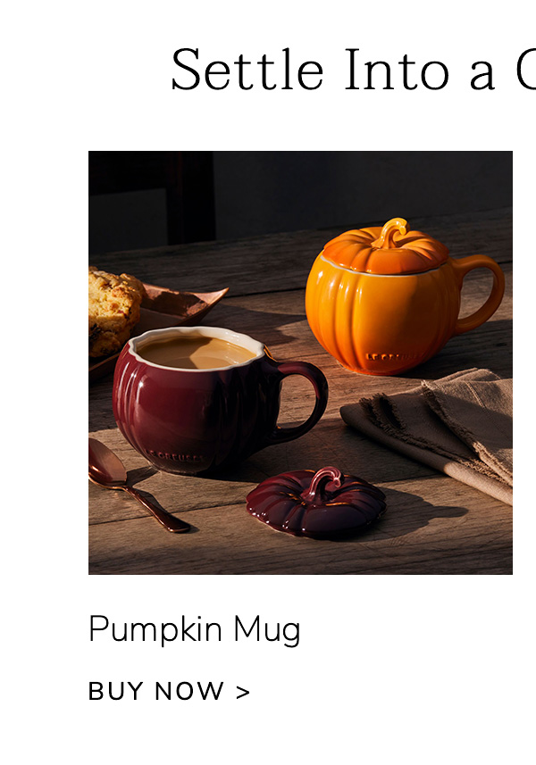 Settle Into a Cozy Breakfast - Pumpkin Mug - BUY NOW