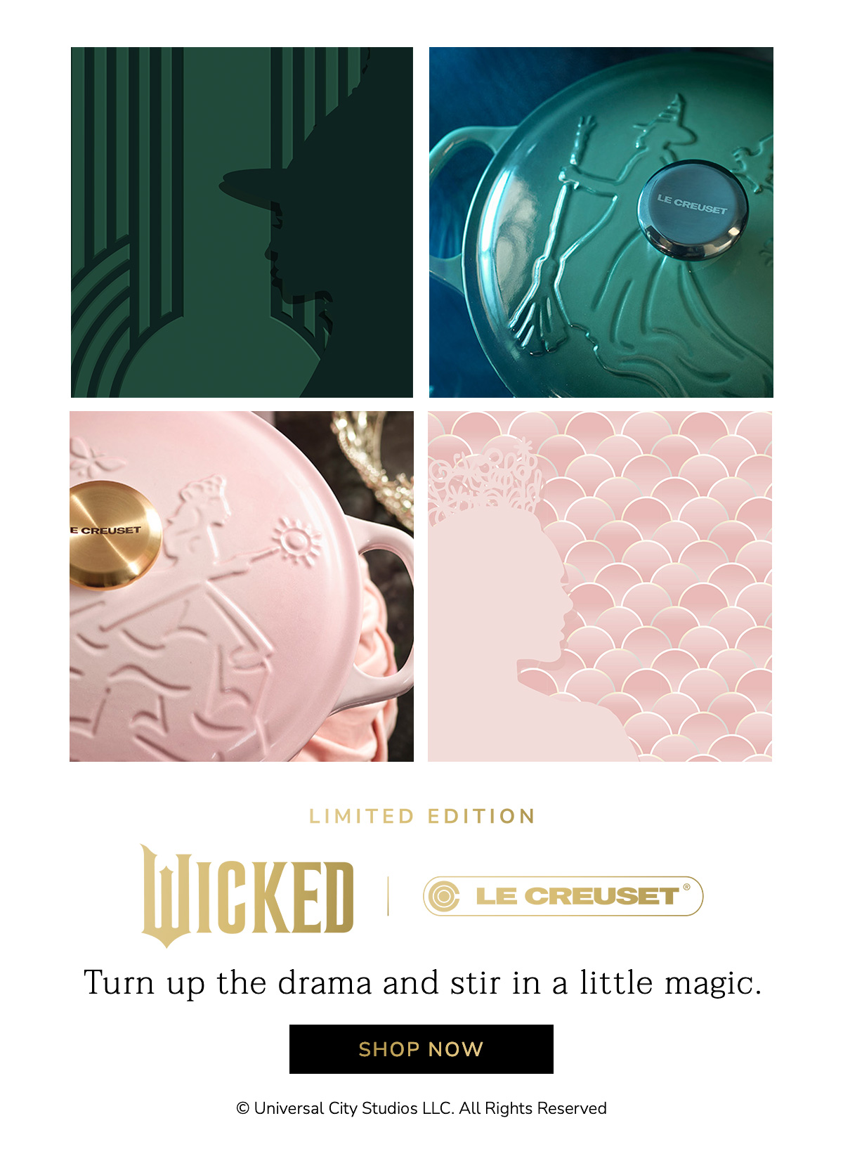 LIMITED EDITION: Wicked | Le Creuset - Turn up the drama and stir in a little magic - SHOP NOW