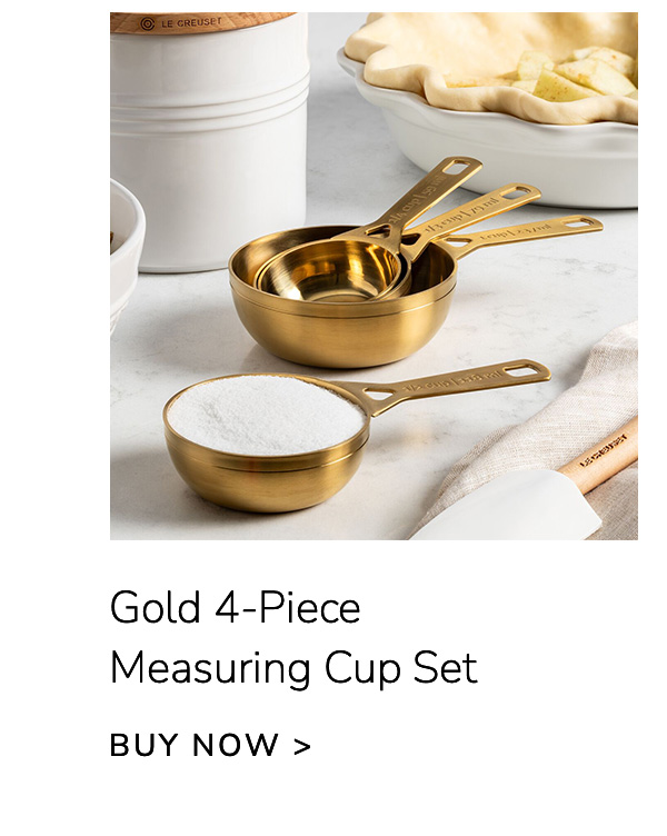 Gold 4-Piece Measuring Cup Set - BUY NOW