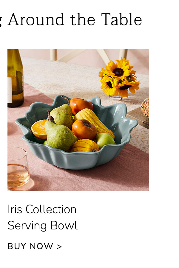 Iris Collection Serving Bowl - BUY NOW