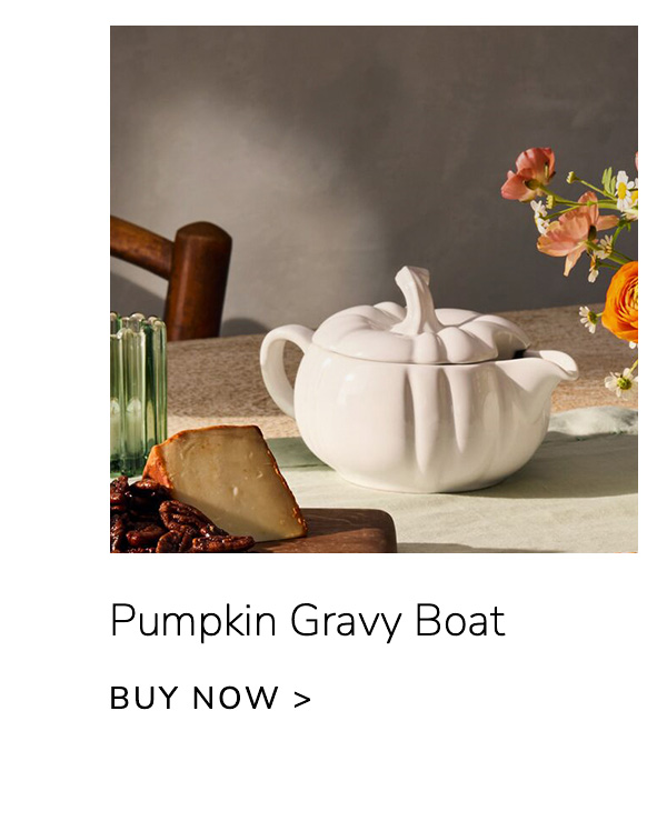 Pumpkin Gravy Boat - BUY NOW