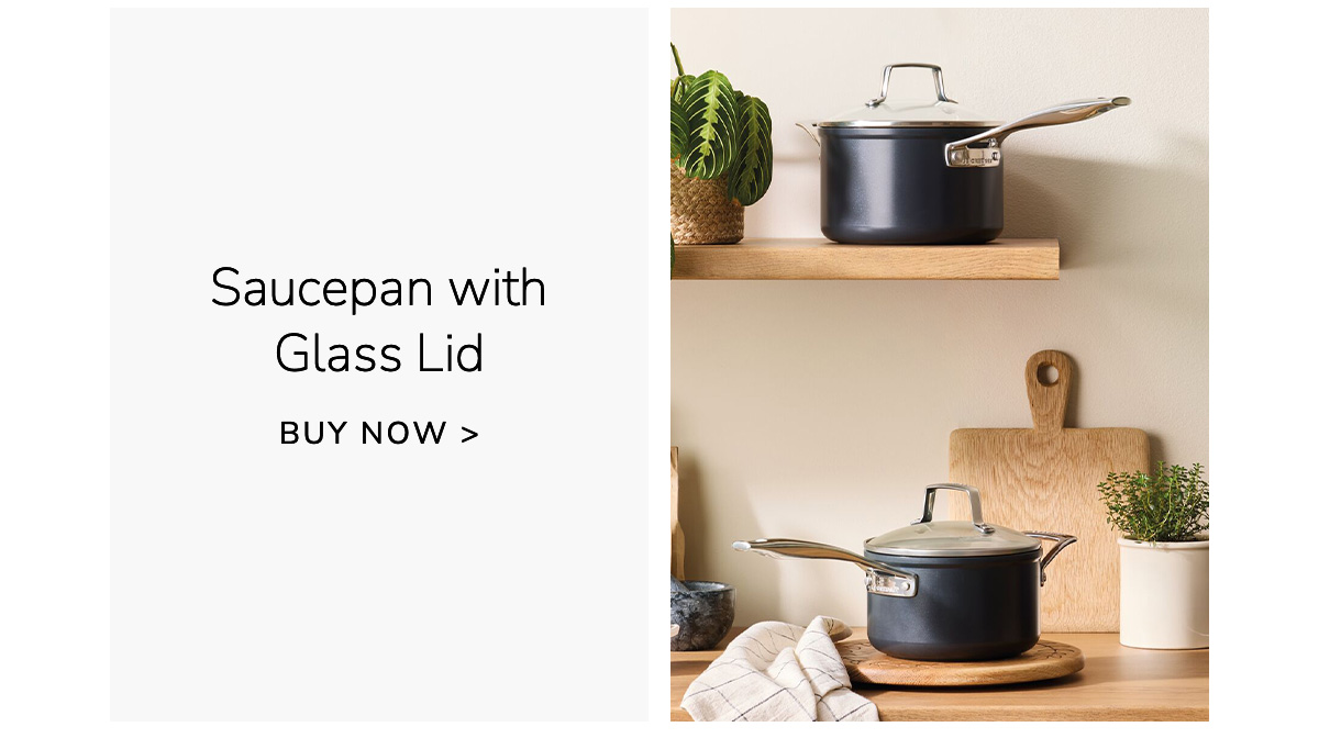 Saucepan with Glass Lid - BUY NOW