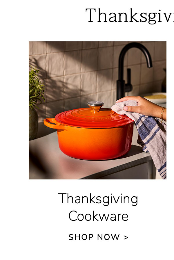 Thanksgiving is Here: Thanksgiving Cookware - SHOP NOW