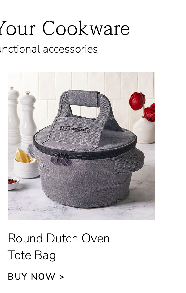 Round Dutch Oven Tote Bag - BUY NOW