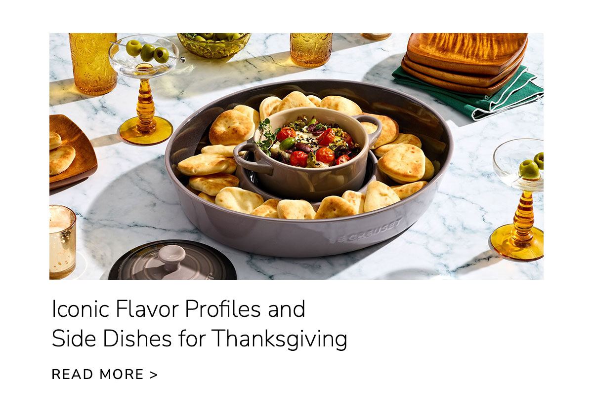 Iconic Flavor Profiles and Side Dishes for Thanksgiving - READ MORE