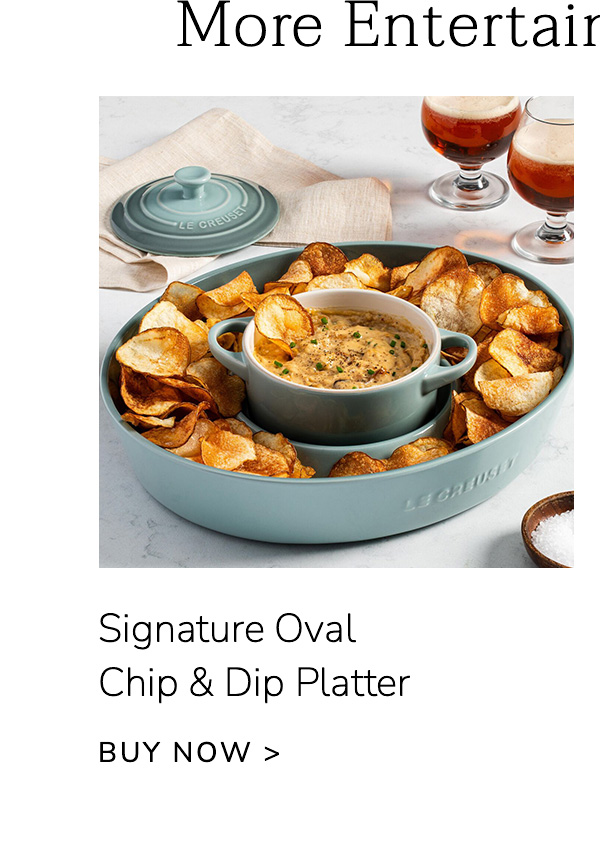 Signature Oval Chip & Dip Platter - BUY NOW