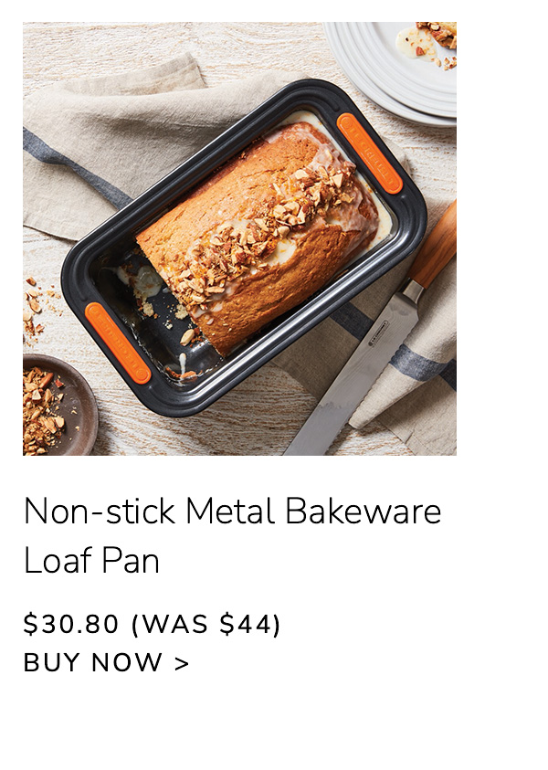 Non-stick Metal Bakeware Loaf Pan - $30.80 (Was $44) - BUY NOW