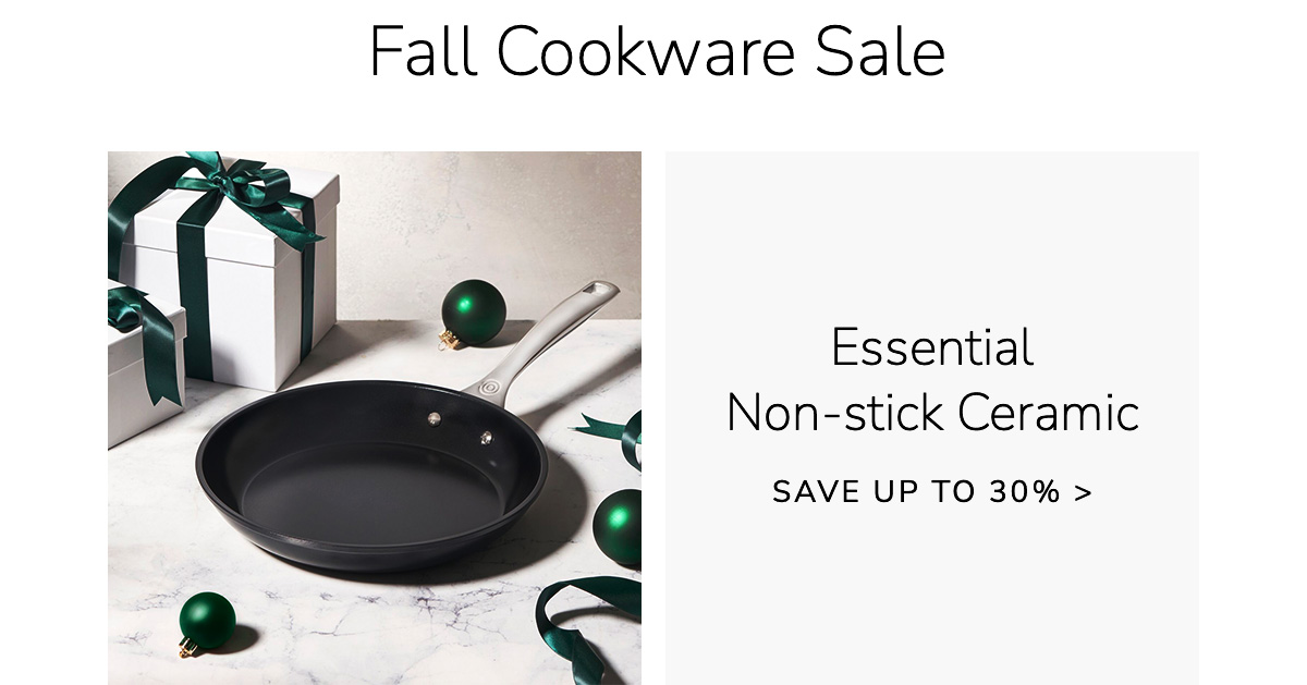 Fall Cookware Sale - Essential Non-stick Ceramic - SAVE UP TO 30%