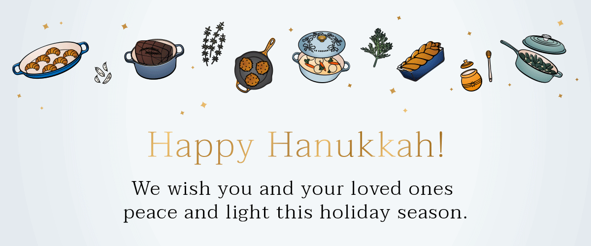 Happy Hanukkah - We wish you and your loved ones peace and light this holiday season.