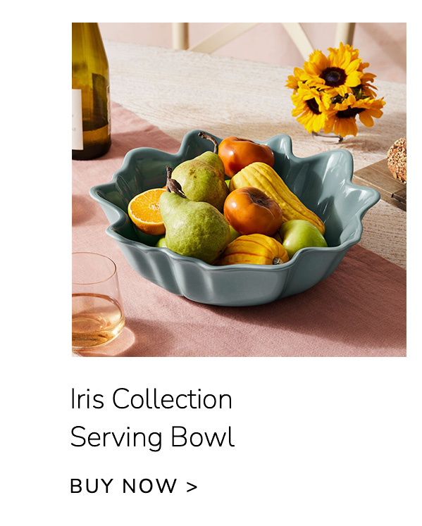 Iris Collection Serving Bowl - BUY NOW