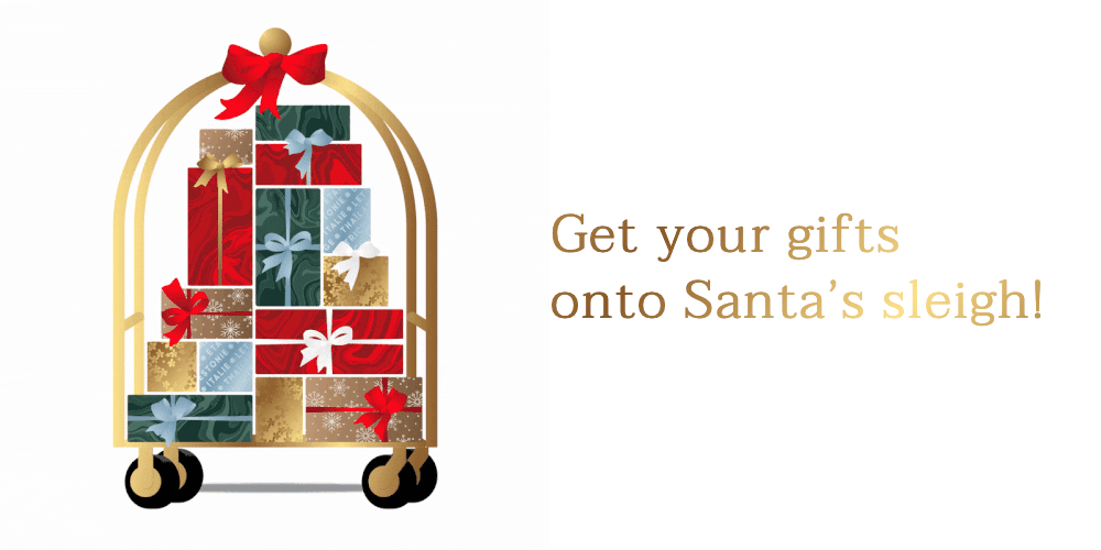 Get Your Gifts on Santa's Sleigh - Visit a Store