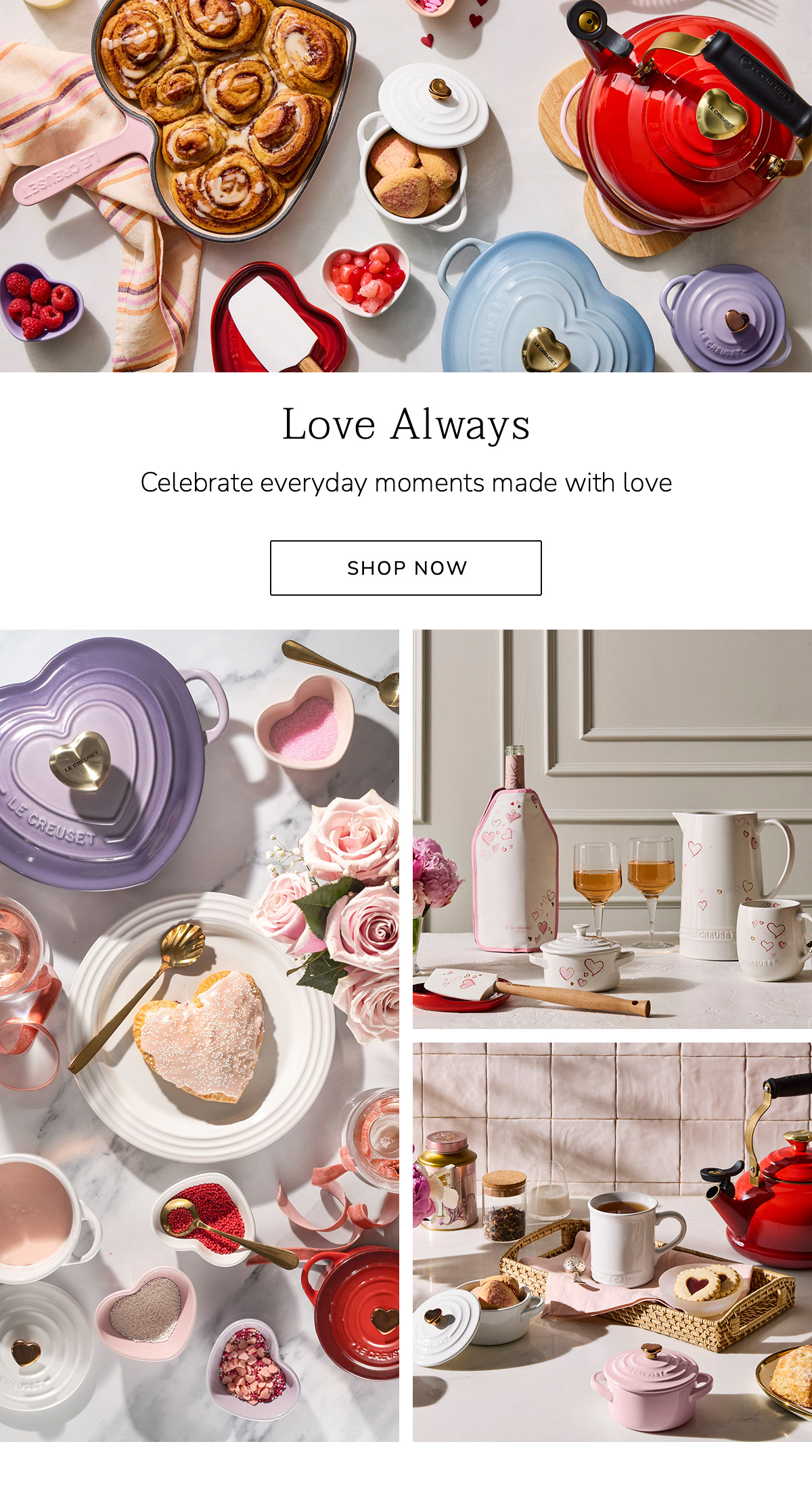 Love Always: Celebrate everyday moments made with love - SHOP NOW