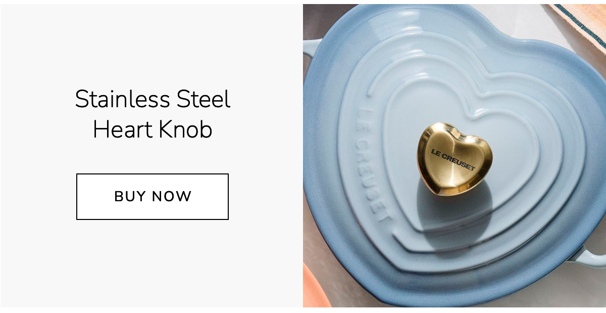 Stainless Steel Heart Knob - BUY NOW