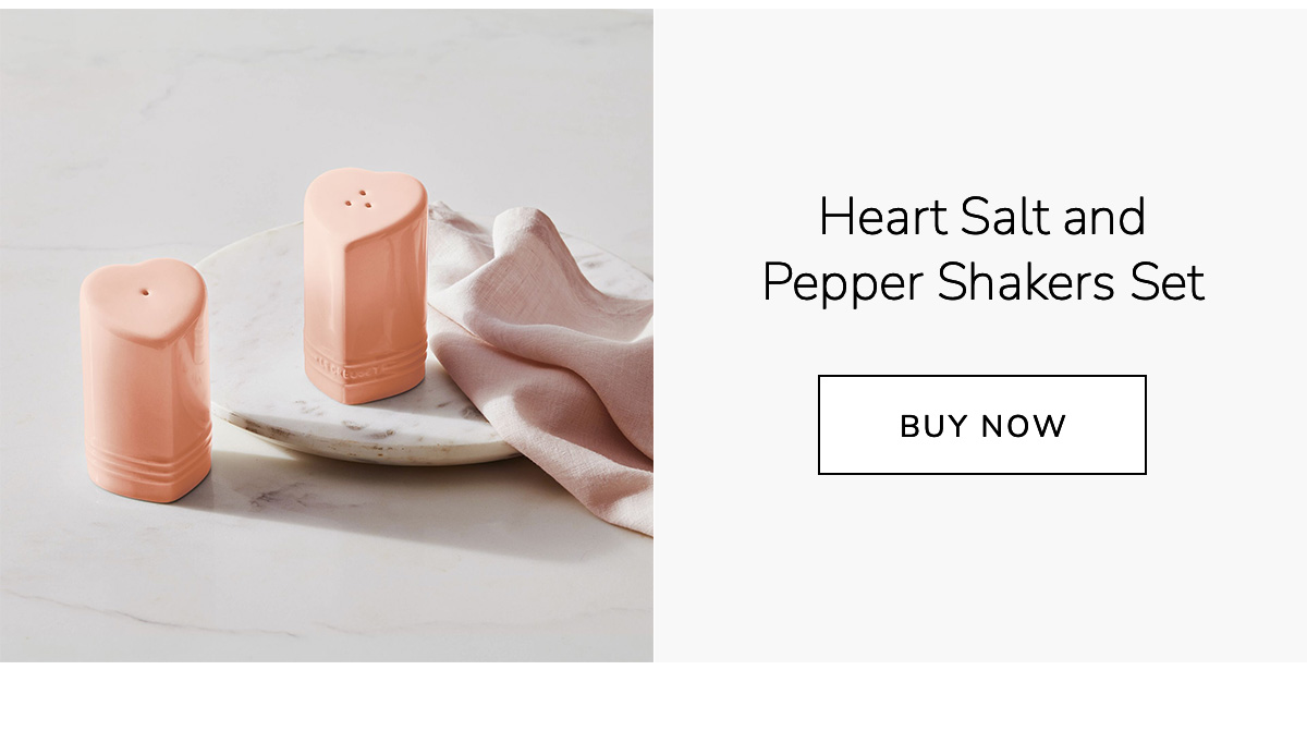 Heart Salt and Pepper Shakers Set - BUY NOW