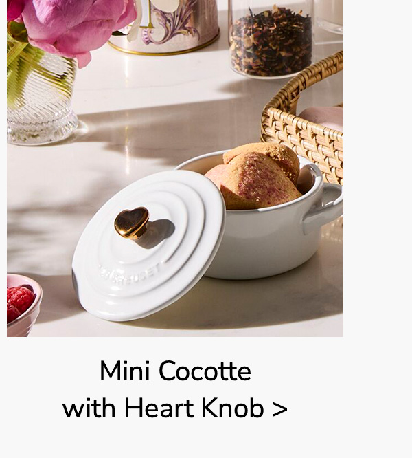 Mini Cocotte with Heart Knob - BUY NOW