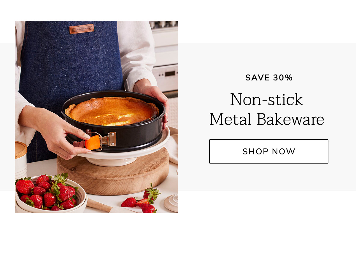 SAVE 30%: Non-stick Metal Bakeware - SHOP NOW