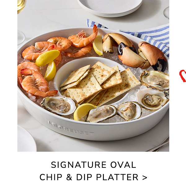 Signature Oval Chip & Dip Platter - BUY NOW