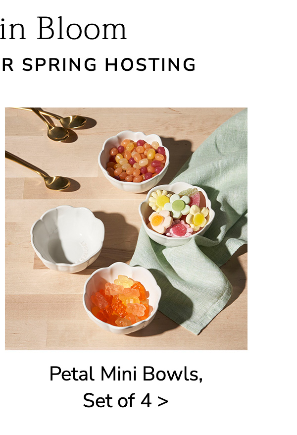 Petal Mini Bowls, Set of 4 - BUY NOW