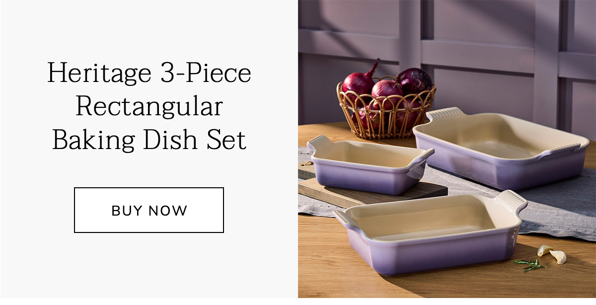 Heritage 3-Piece Rectangular Baking Dish Set - BUY NOW