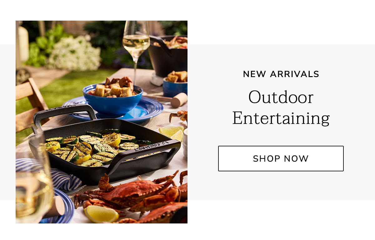 NEW ARRIVALS: Outdoor Entertaining - SHOP NOW