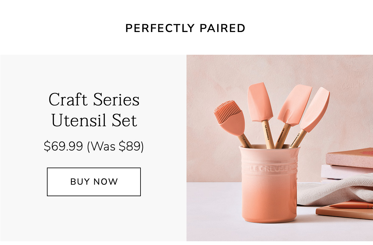 Perfectly Paired: Craft Series Utensil Set $69.99 (Was $89) - BUY NOW