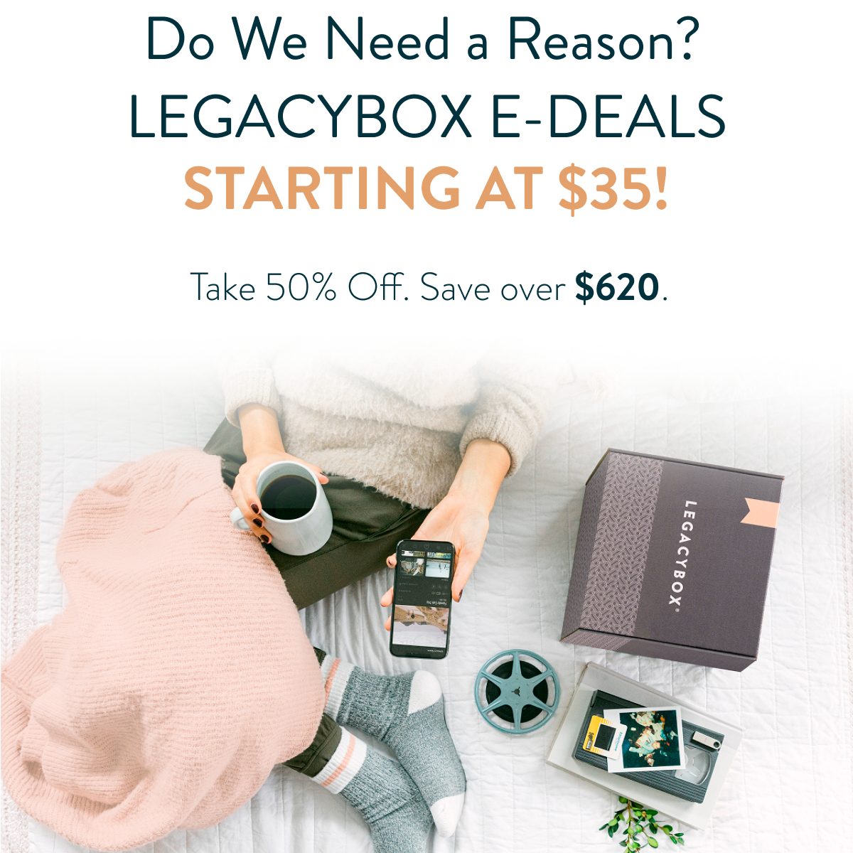 Dowe need a reason? Take 50% OFF