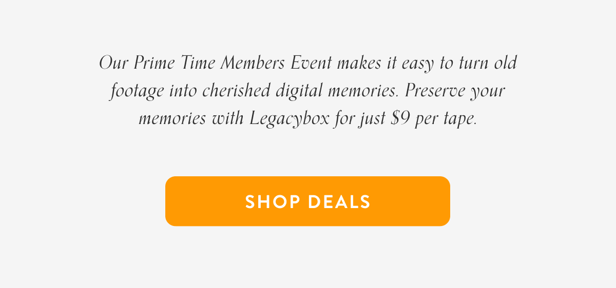 SHOP EARLY