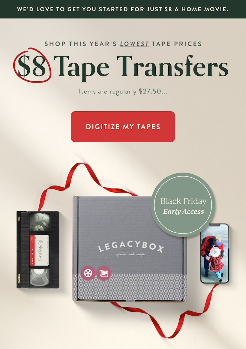 $8 Tapes | Digitize My Tapes