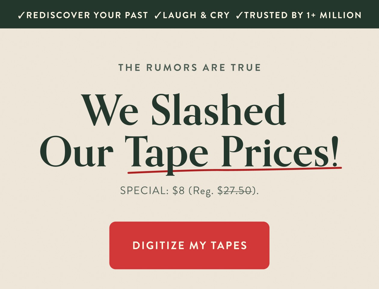 Digitize my tapes