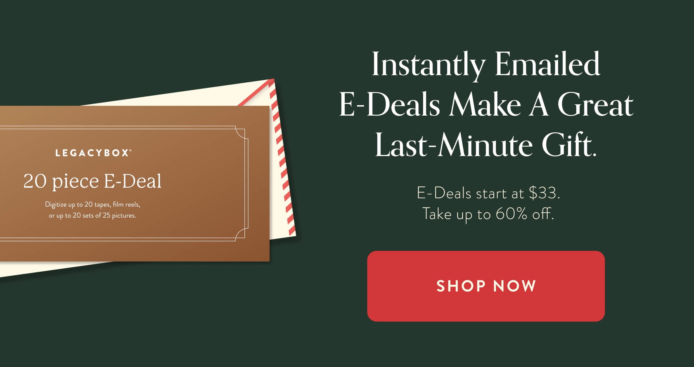 Instantly Emailed E-deals