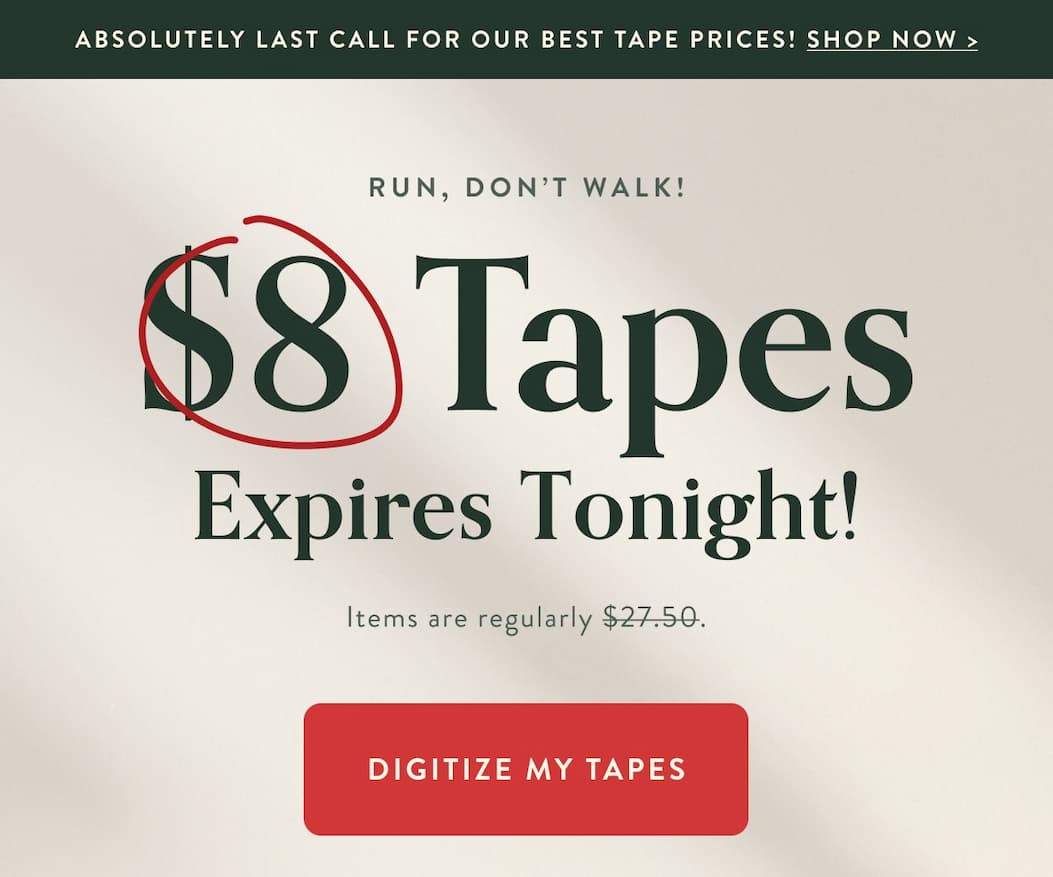 $8 Tapes
