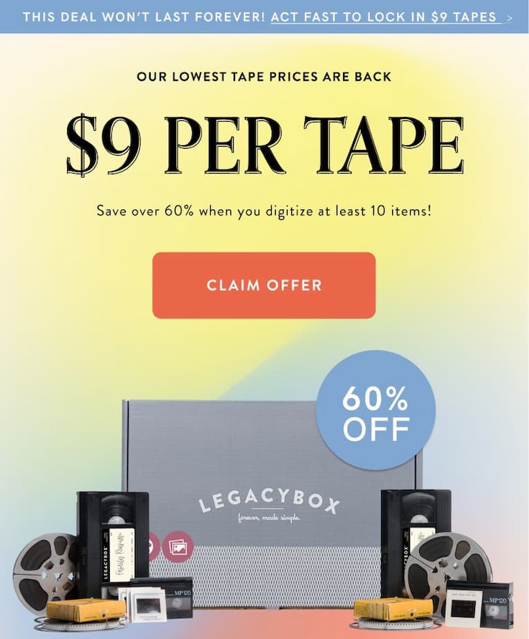 Digitize my tapes